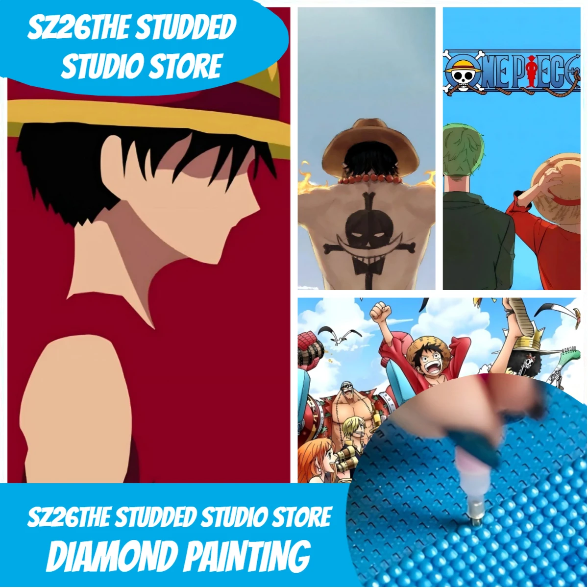 5D Diamond Painting Kit Full Drill - Sz26 Kit de Pintura Diamante 5D