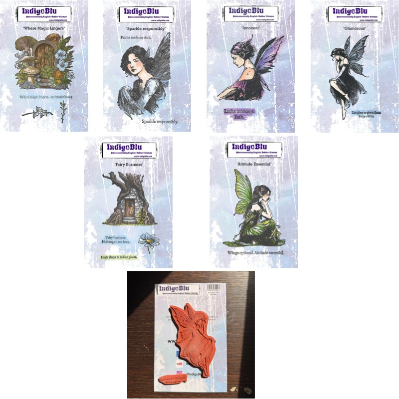 Clear Silicone Stamps For Card Making - Carimbos de silicone transparentes Attitude Essential