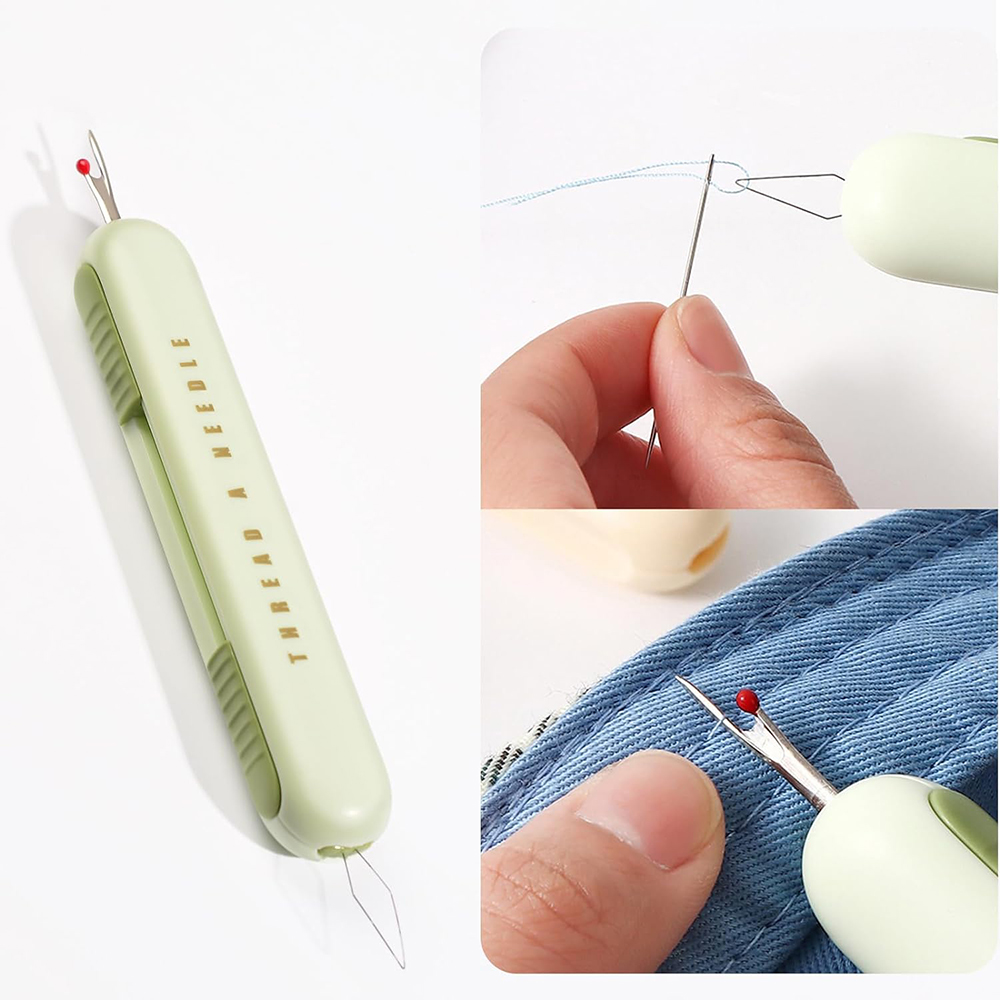 Cotton Embroidery Thread Skeins - 2 em 1 agulha threader costura