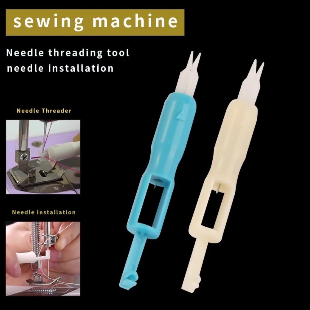 Cotton Embroidery Thread Skeins - 1/2 pçs bordado automático agulha threader