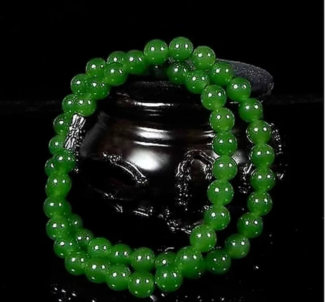 Genuíno natural verde contas c - Beading avaliação e preço