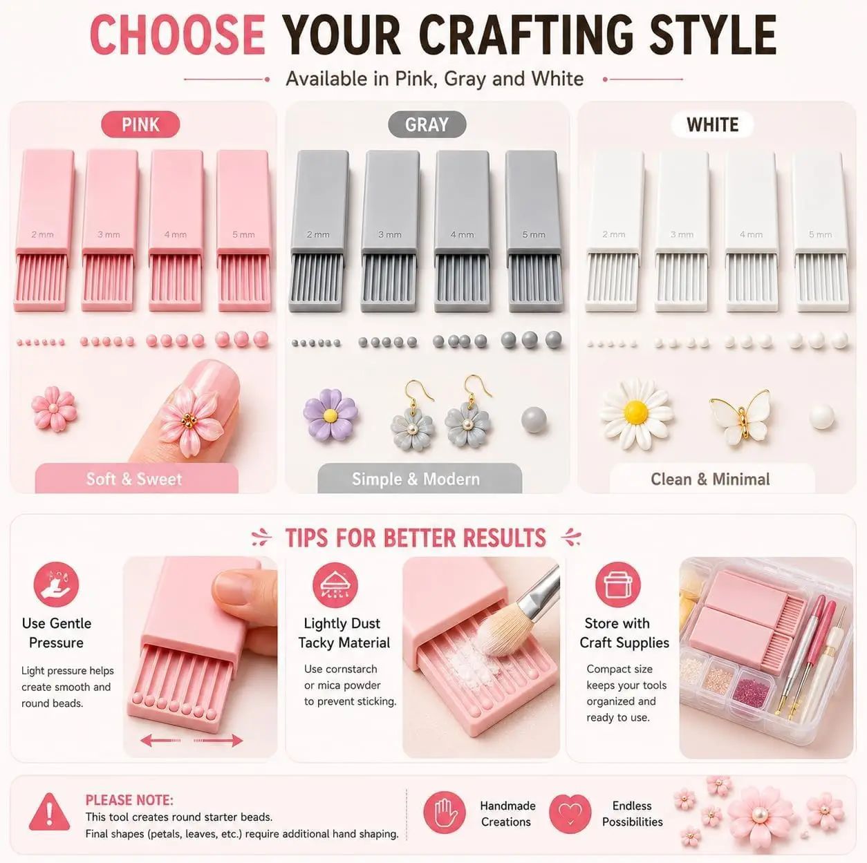 Kit 4 Peças: Ferramenta para C - Craft Tools avaliação e preço