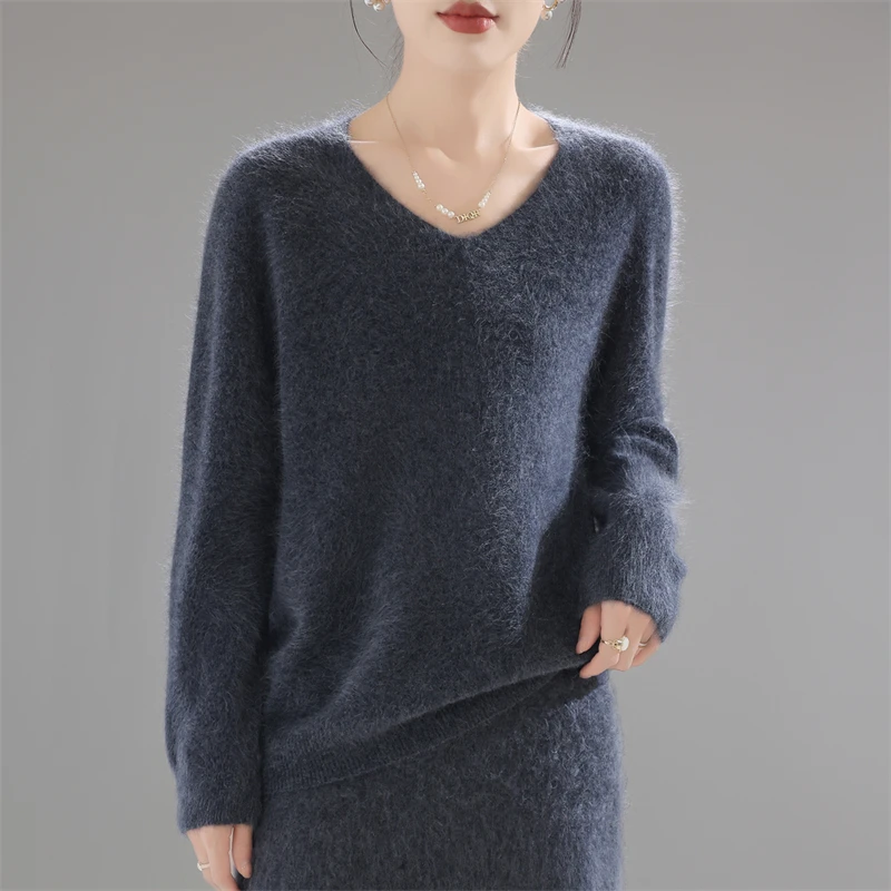 Suéter Feminino 100% Lã Merino - Embroidery avaliação e preço