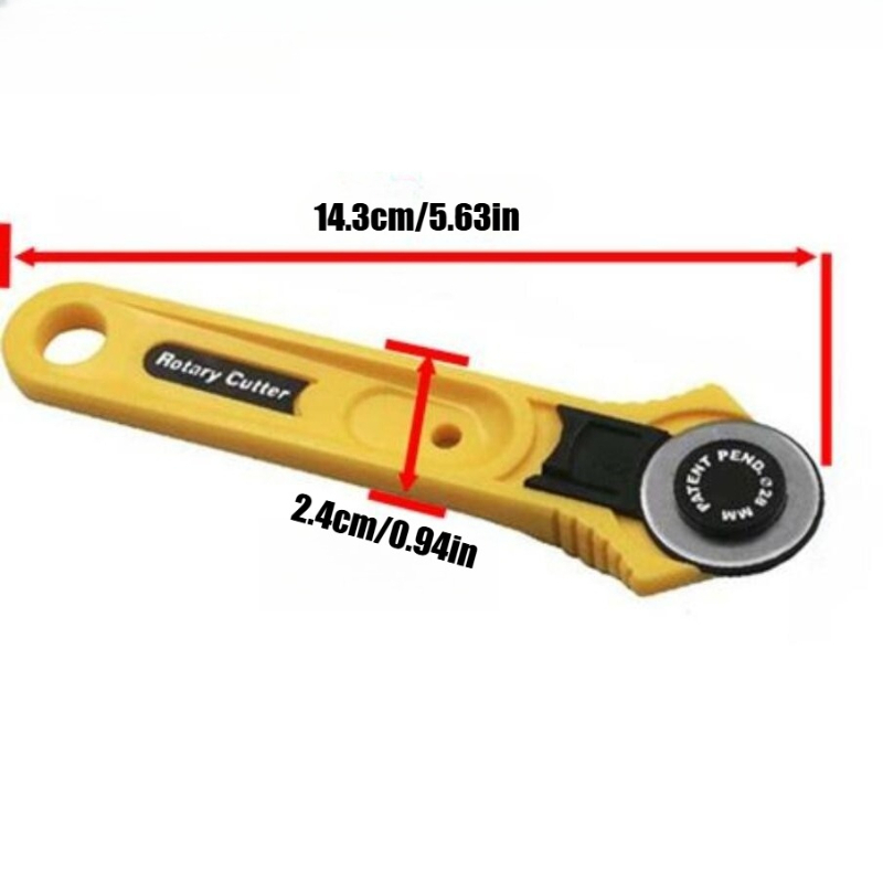 Conjunto de Cortadores Rotativ - Rotary Cutter For Fabric 45Mm avaliação e preço