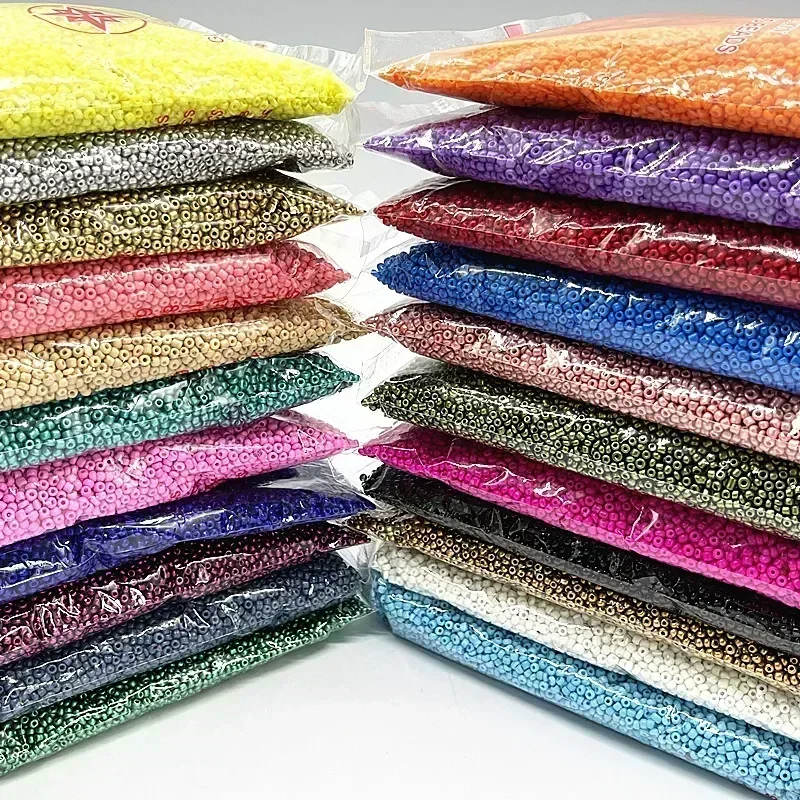 Miçangas de vidro coloridas de - Glass Seed Beads 2Mm Jewelry Making avaliação e preço