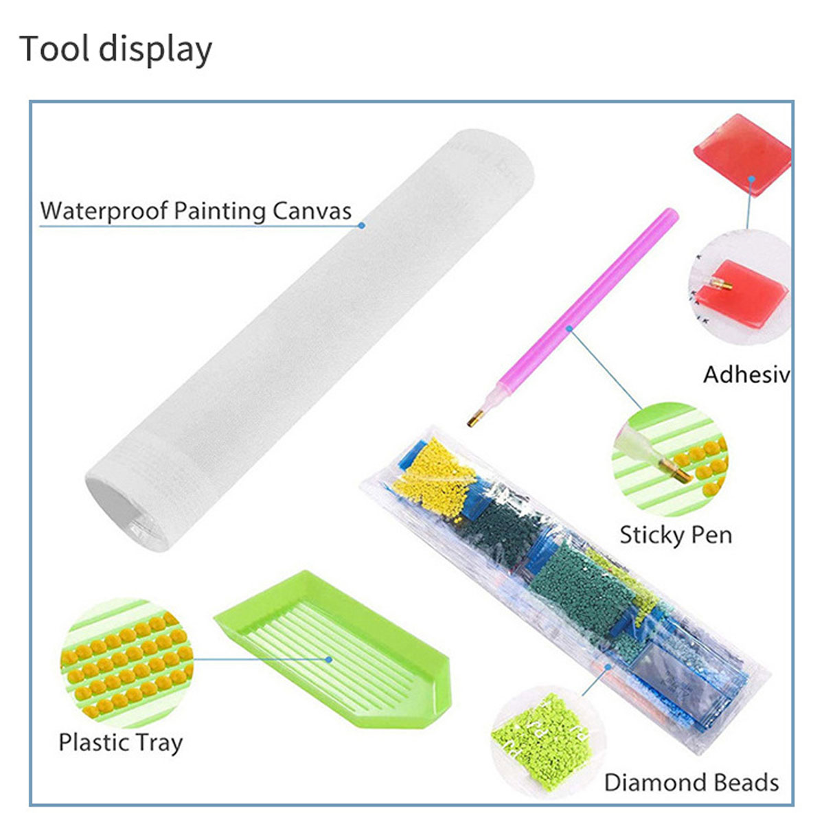 Kits de Pintura Diamante Perso - 5D Diamond Painting Kit Full Drill avaliação e preço