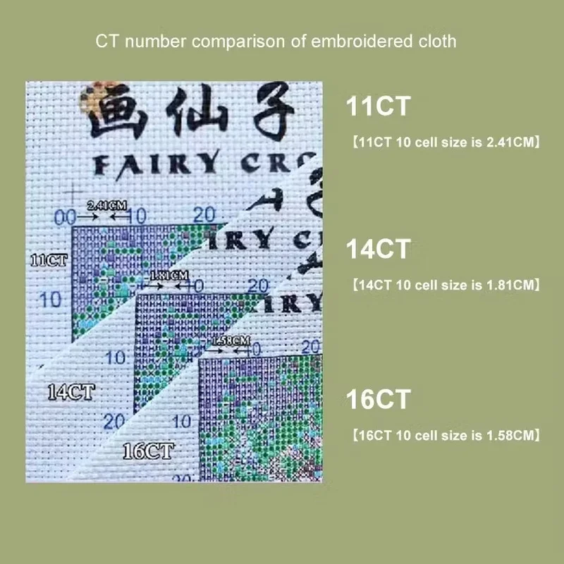 【CC2937 Spring Garden】 Kit de  - Cross Stitch Stamped Kits Beginners avaliação e preço