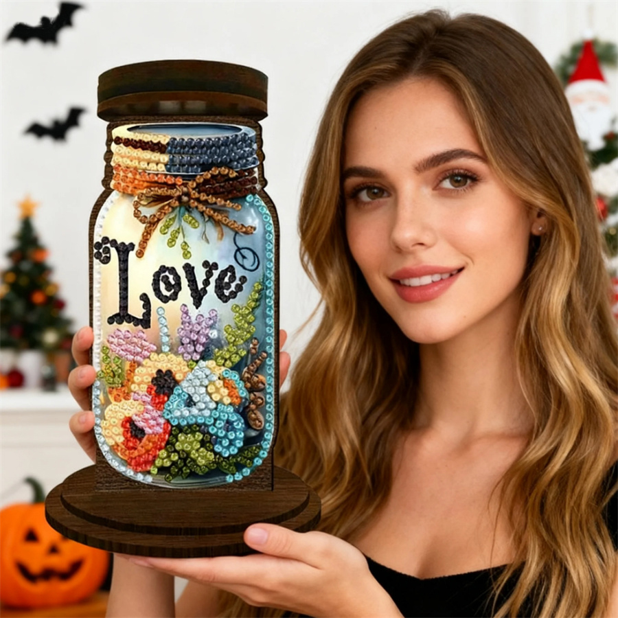Porta-velas com tema de amor,  - Painting Supplies avaliação e preço