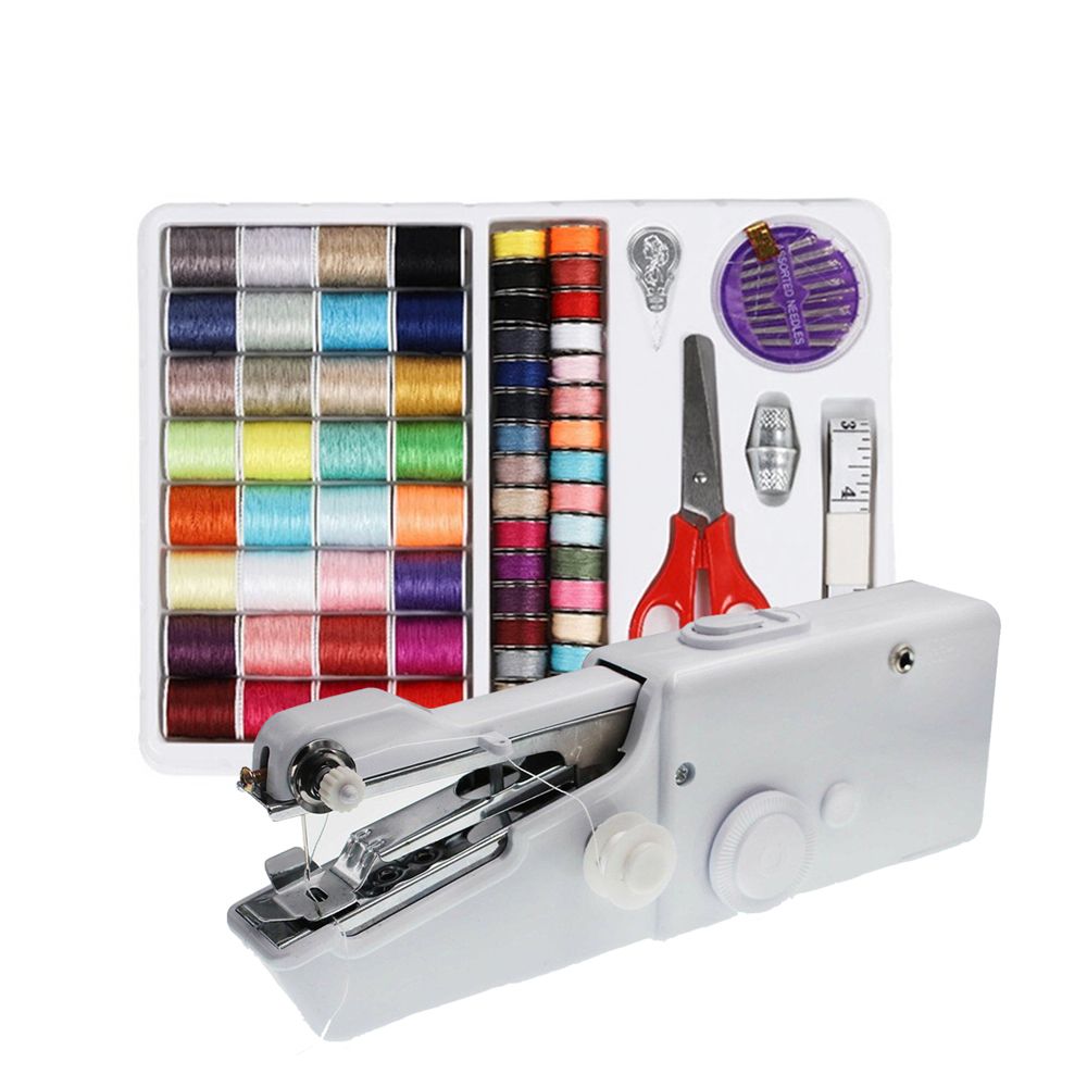 Kit de Costura Portátil Elétri - Mini Electric Sewing Machine Handheld avaliação e preço